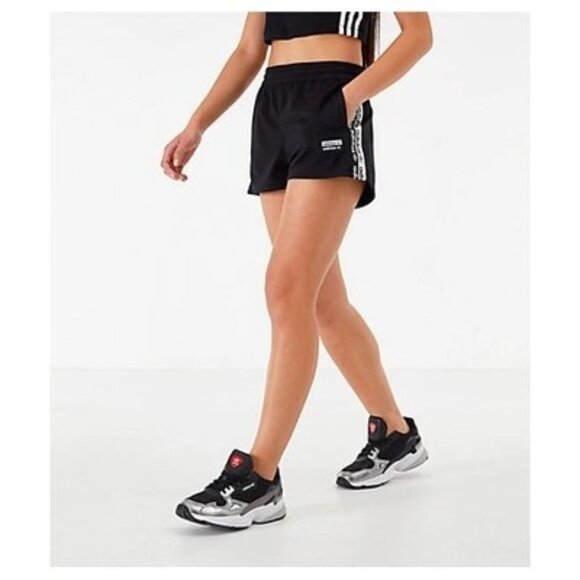 Adidas Vocal Logo Shorts in Black - Picture 2 of 4